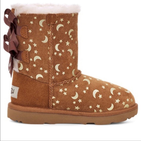 UGG Other - NWT UGg toddler bailey bow moon star boots